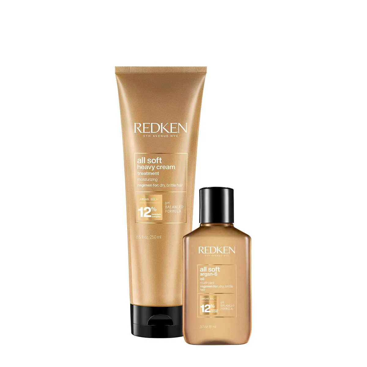 KIT REDKEN ALL SOFT MáSCARA E ÓLEO CAPILAR (2 PRODUTOS)