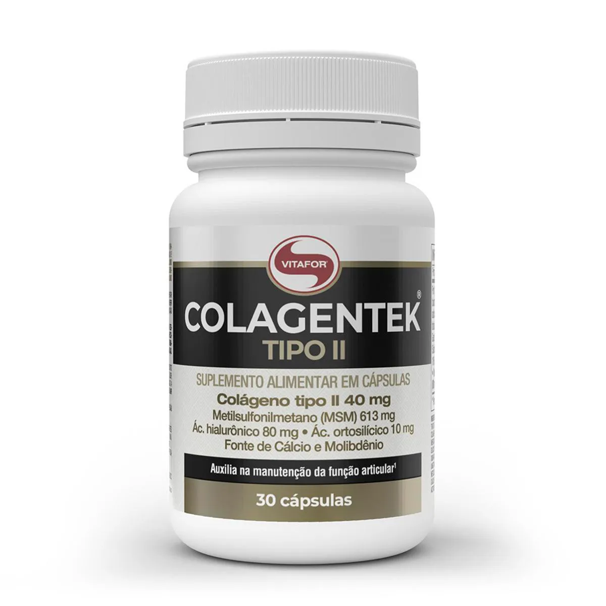 Colagentek Vitafor Tipo II 30 Cápsulas