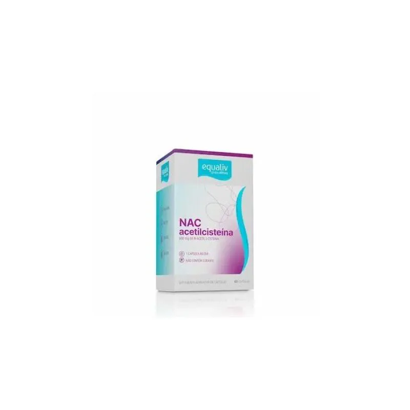 EQUALIV ACETILCISTEINA NAC 600MG X60 CAP