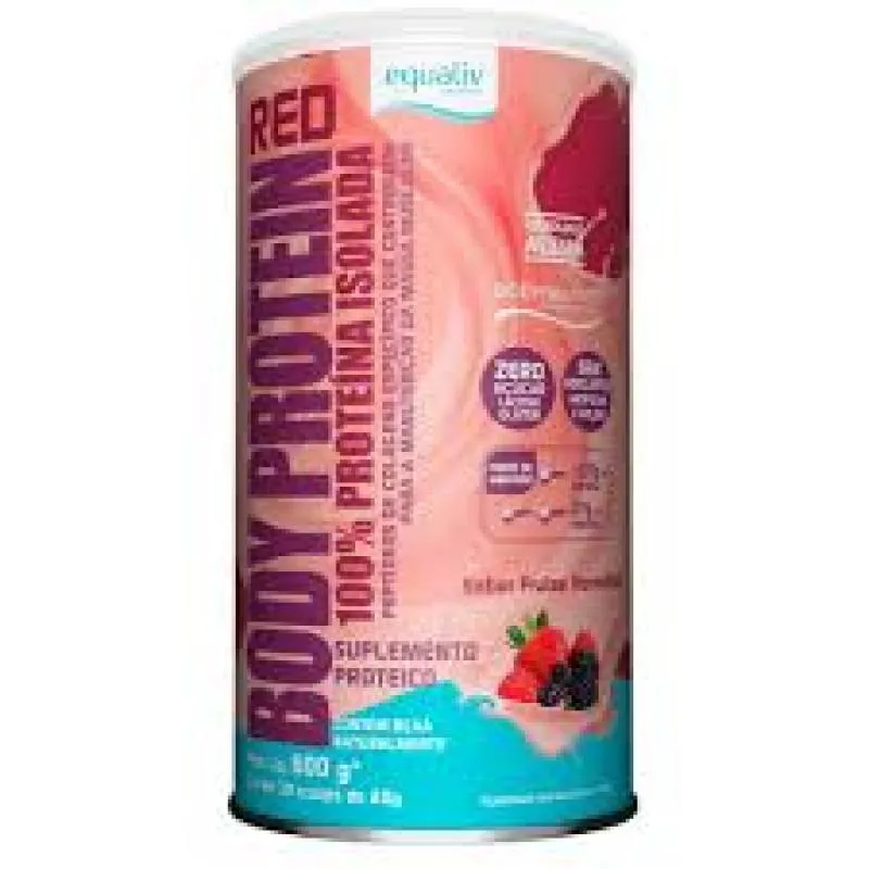 EQUALIV BODY PROTEIN RED X600G