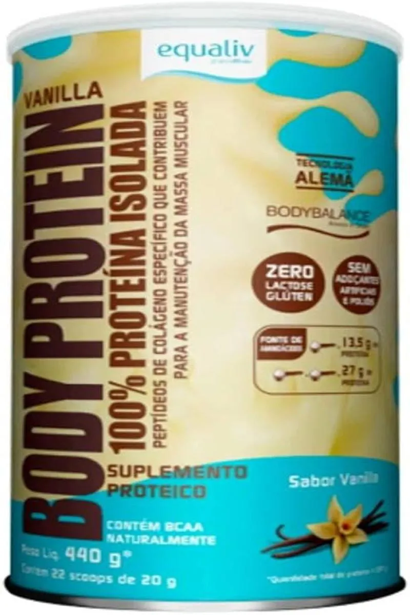 EQUALIV BODY PROTEIN VANILLA X440G