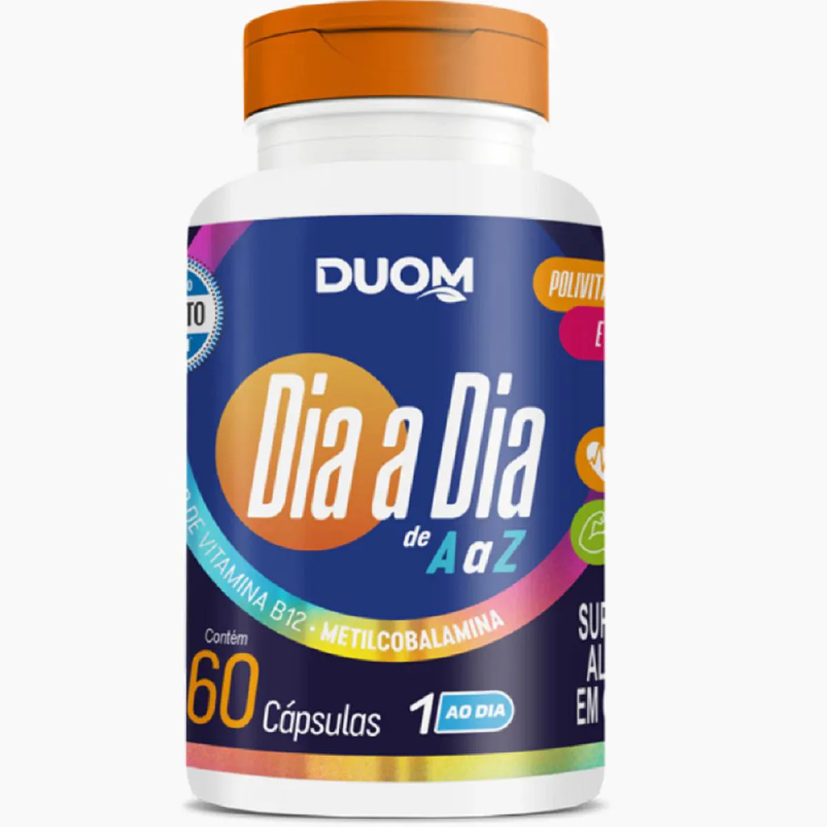 SUPLEMENTO MULTIVITAMINICO DIA A DIA DE A-Z 60 CPS - DUOM