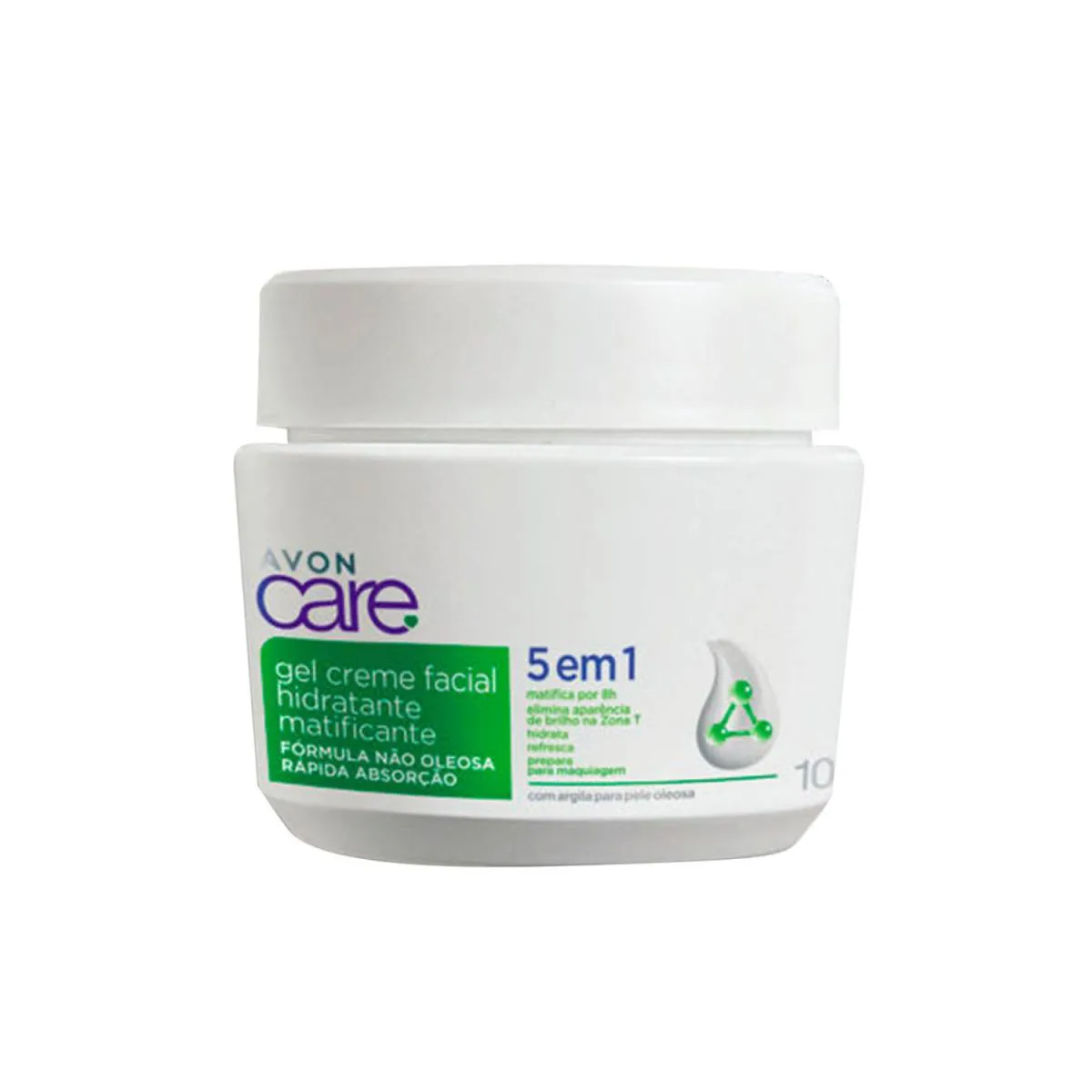 CREME FACIAL HIDRATANTE MATIFICANTE GEL AVON CARE 100G