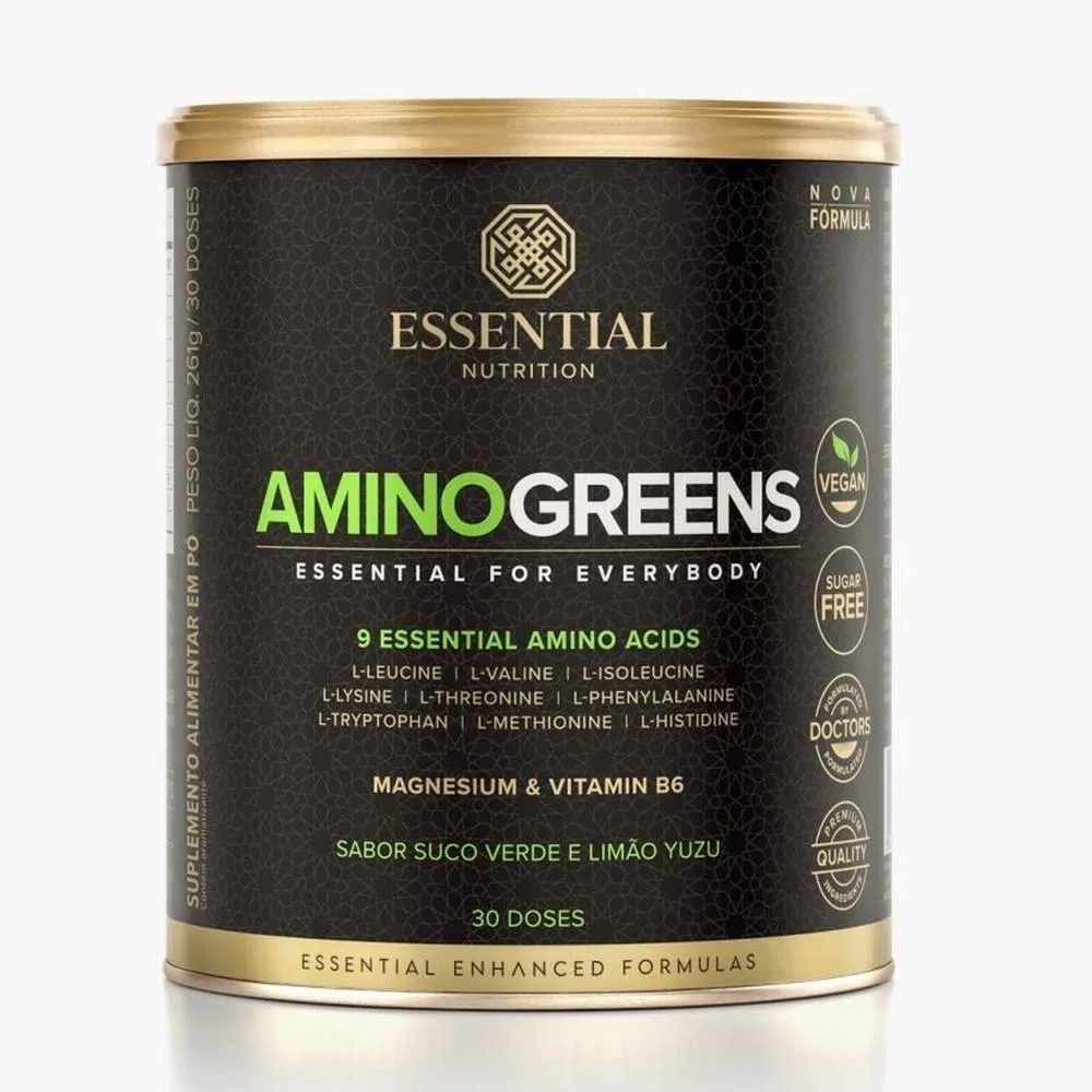AMINO GREENS 261G - ESSENTIAL NUTRITION