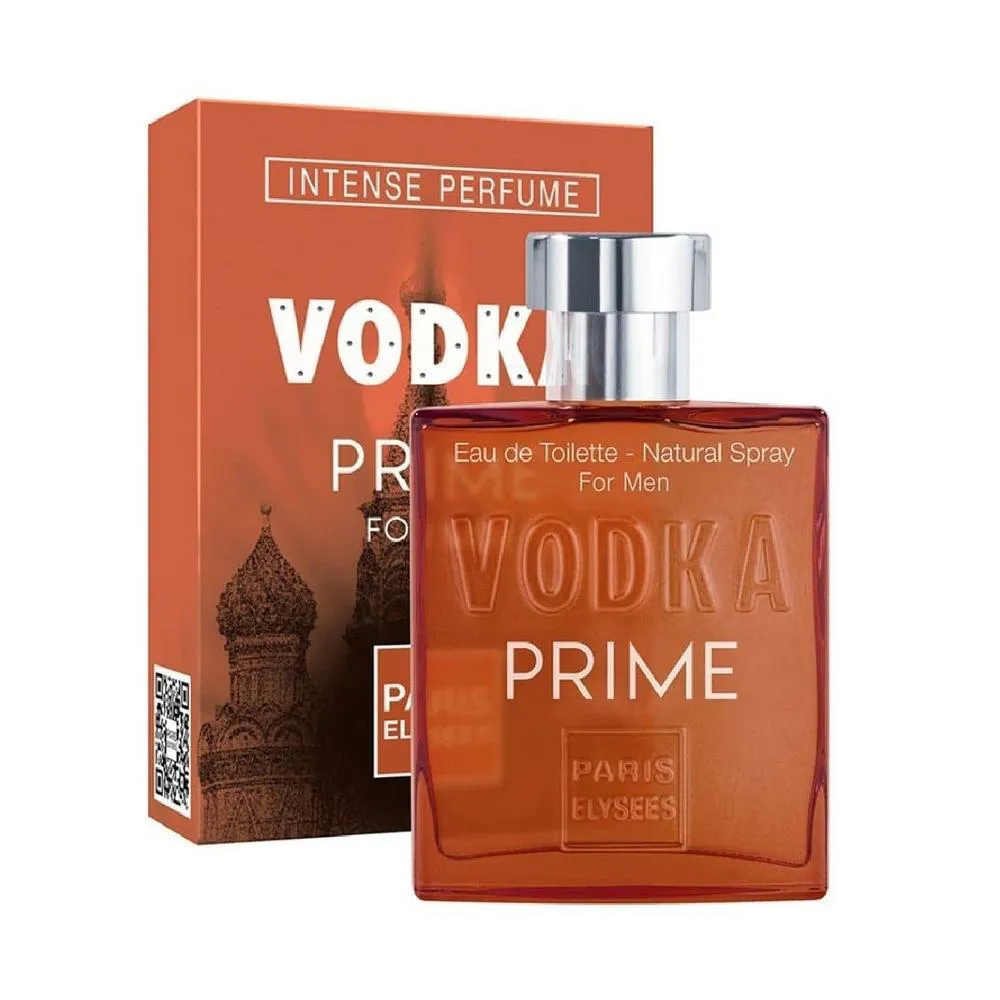 VODKA PRIME PERFUME PARIS ELYSEES MASCULINO EDT 100 ML