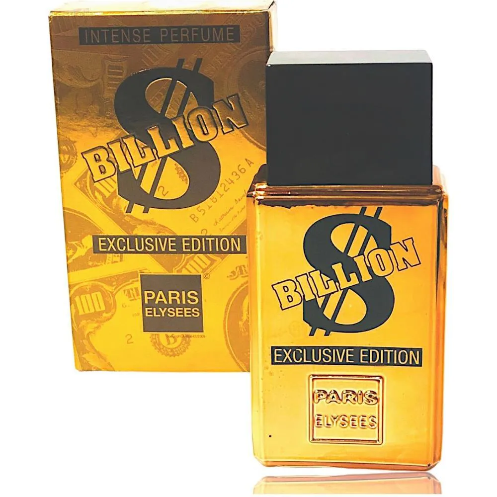 BILLION EXCLUSIVE EDITION PARIS ELYSEES PERFUME MASCULINO EDT 100ML