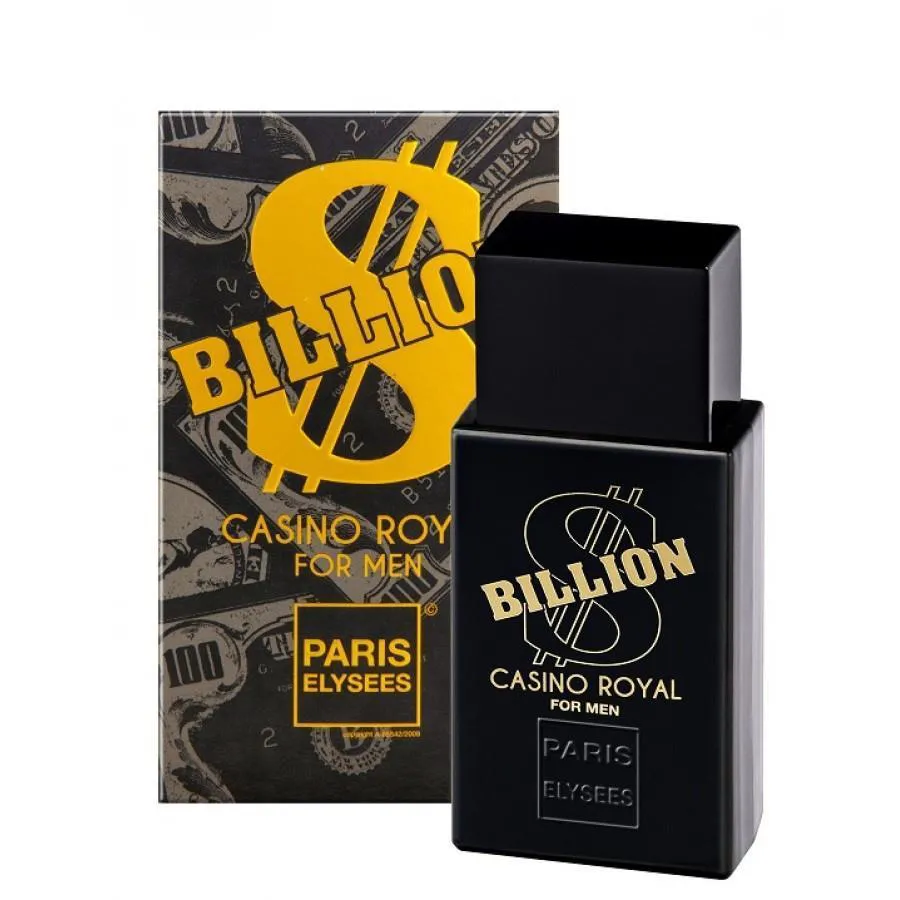 BILLION CASINO ROYAL PARIS ELYSEES PERFUME MASCULINO DE 100 ML