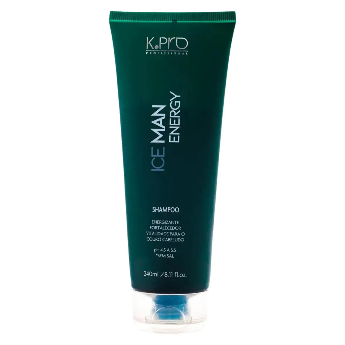 SHAMPOO KPRO ICE MAN ENERGY 240ML ENERGIZANTE E FORTALECEDOR