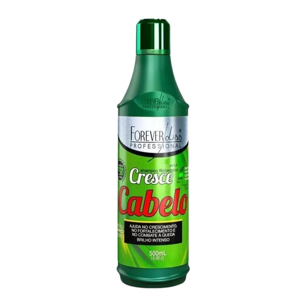 SHAMPOO FOREVER LISS CRESCE CABELO 500ML FITOTERáPICO