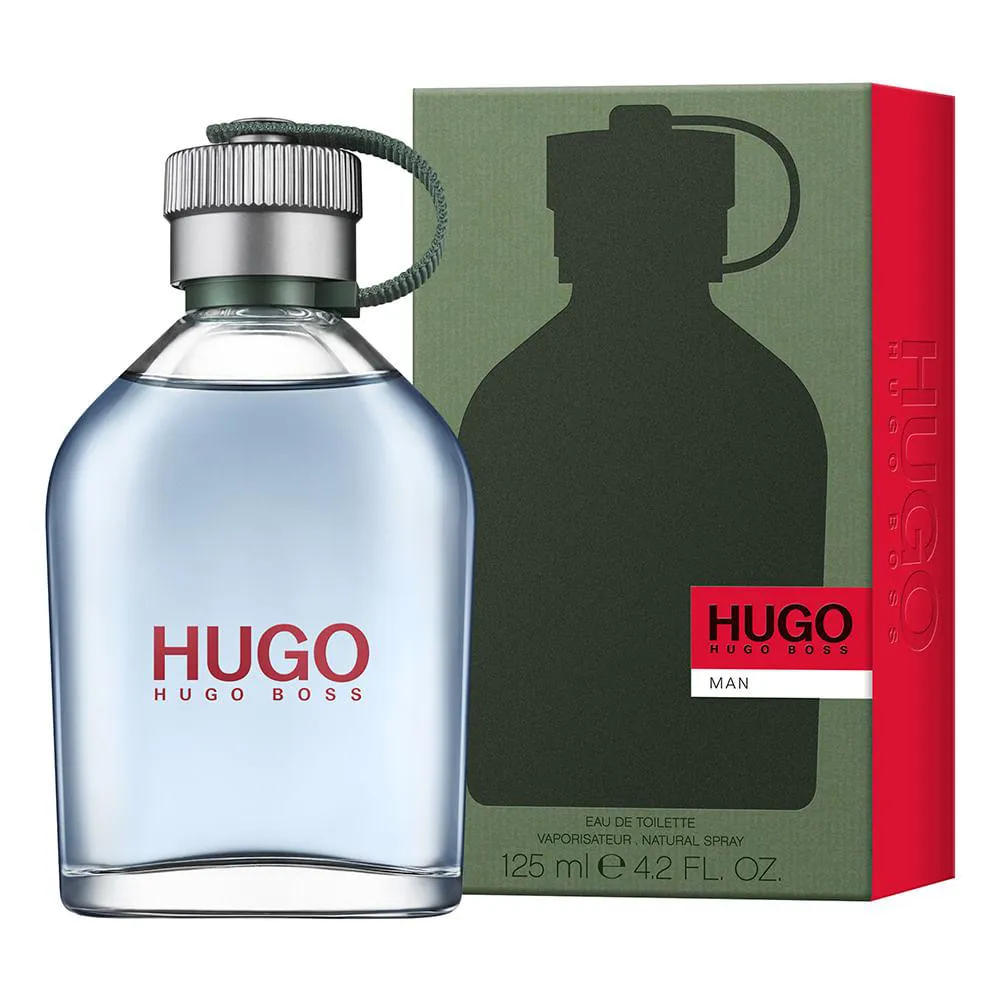 HUGO MAN HUGO BOSS EAU DE TOILETTE 125ML - PERFUME MASCULINO