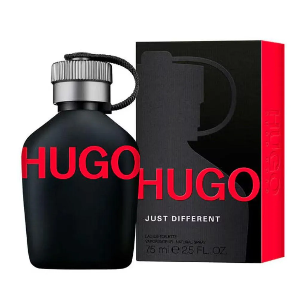 PERFUME MASCULINO HUGO JUST DIFFERENT EAU DE TOILETTE 75ML