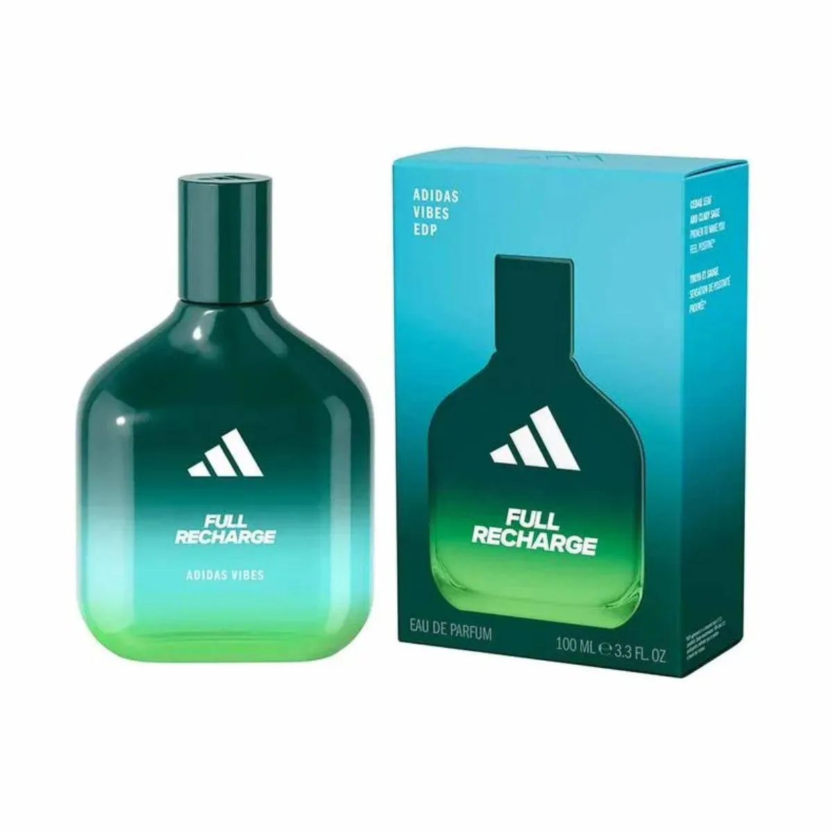 PERFUME ADIDAS VIBES FULL RECHARGE EDP MASCULINO 100ML