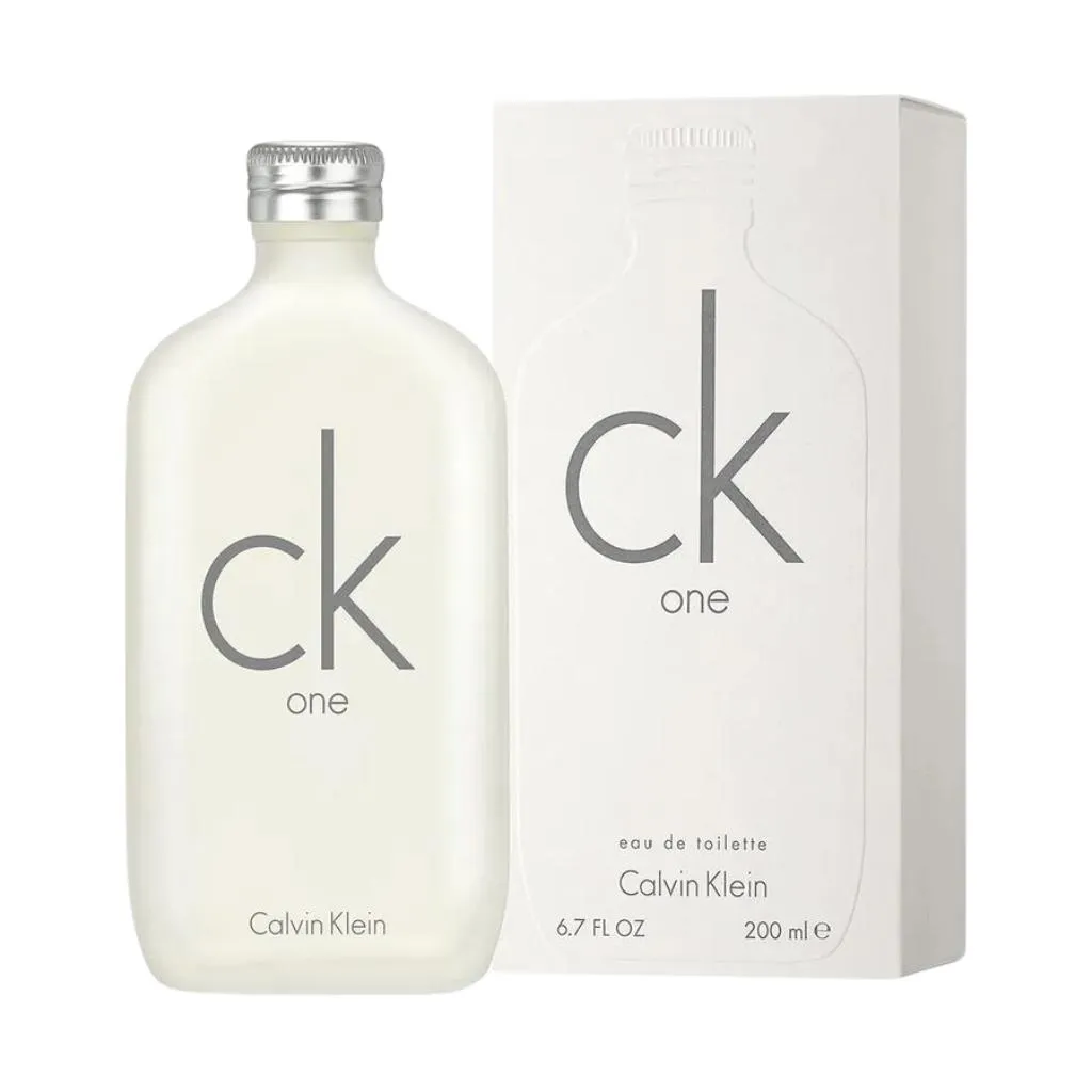 PERFUME CK ONE CALVIN KLEIN UNISSEX EAU DE TOILETTE 200ML