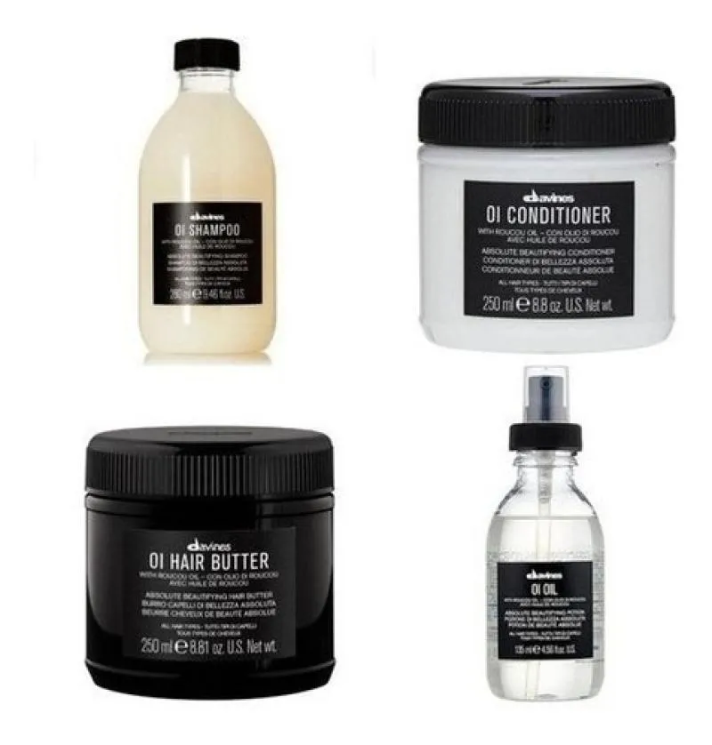 DAVINES OI SHAMPOO + COND + BUTTER + OI OIL