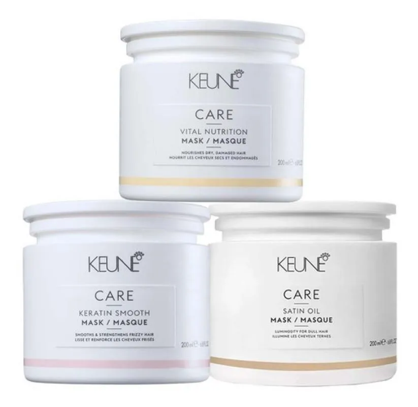 KEUNE KIT CRONOGRAMA CAPILAR TRATAMENTO INTENSIVO 3 PRODUTOS