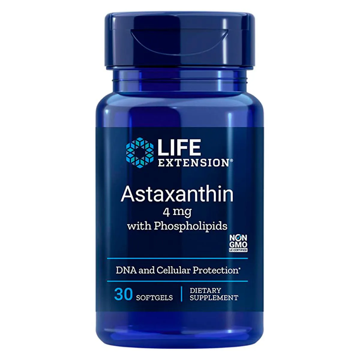 ASTAXANTHIN C/ FOSFOLIPIDIS 4MG (30 SGELS) LIFE EXTENSION