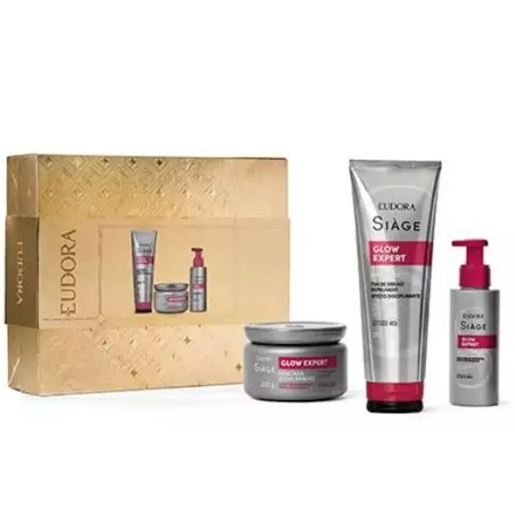 KIT EUDORA SIàGE GLOW EXPERT - NATAL 2024 (3 ITENS)