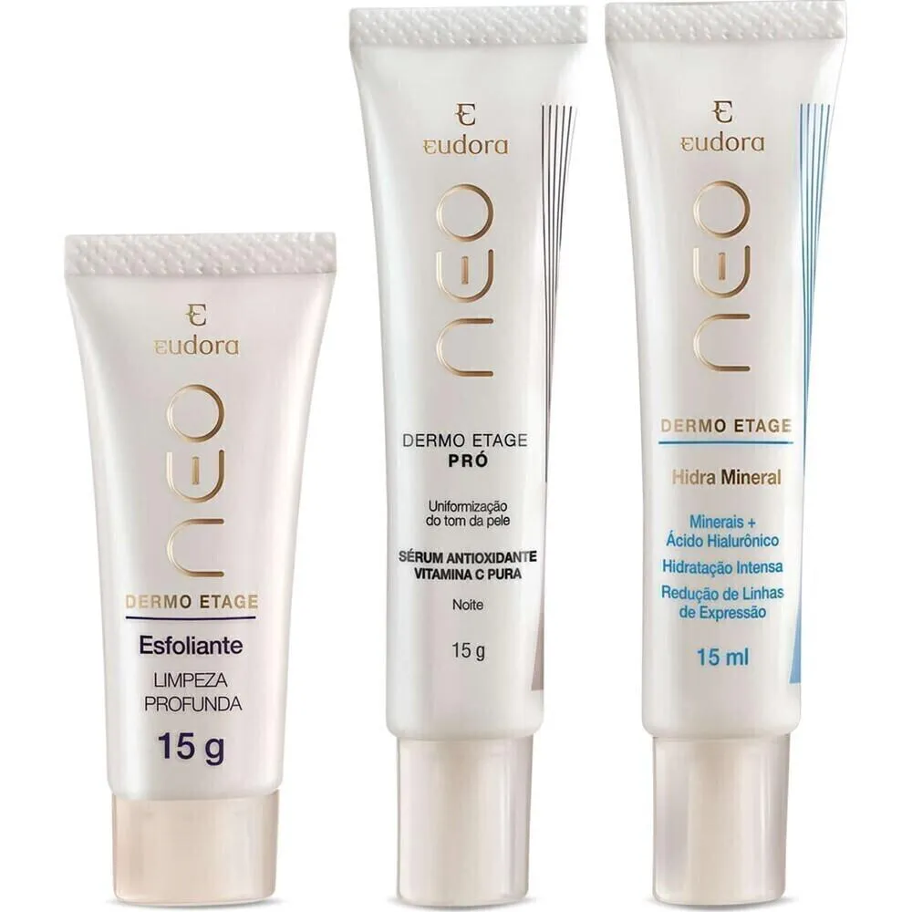 KIT PRESENTE EUDORA NEO DERMO ETAGE (3 ITENS)