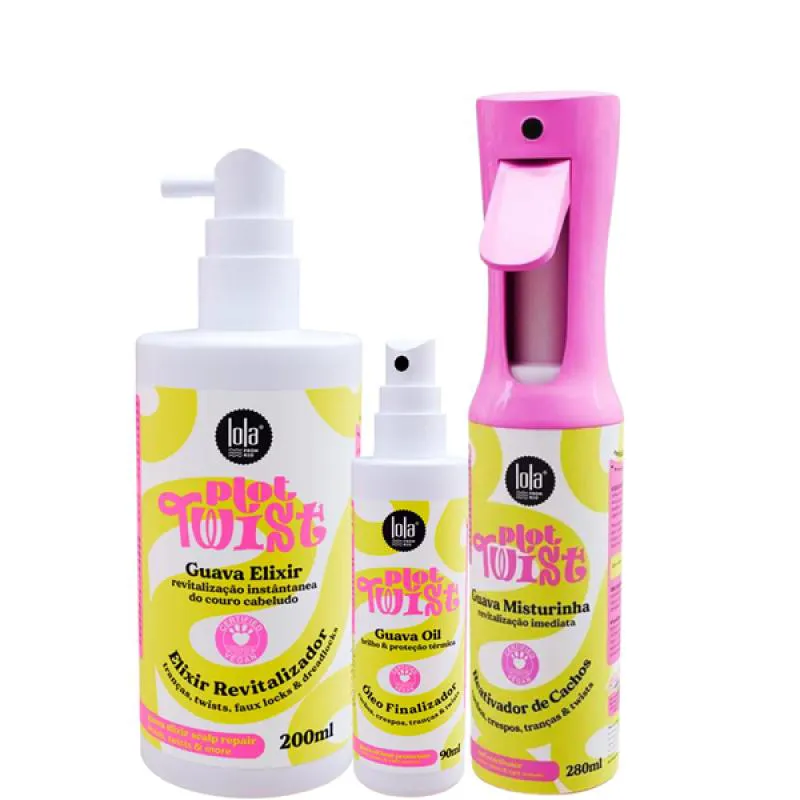LOLA PLOT TWIST ELIXIR REVITALIZADOR + OIL + MISTURINHA