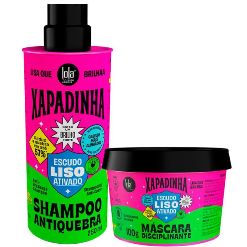 LOLA XAPADINHA SHAMPOO 250ML + MASCARA 100ML