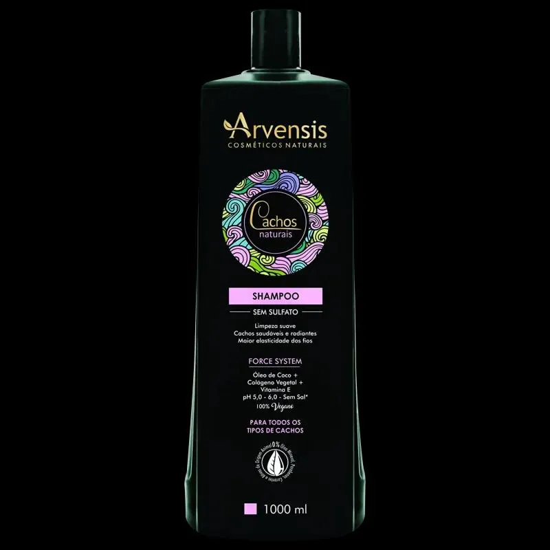 ARVENSIS CACHOS NATURAIS SHAMPOO 1L