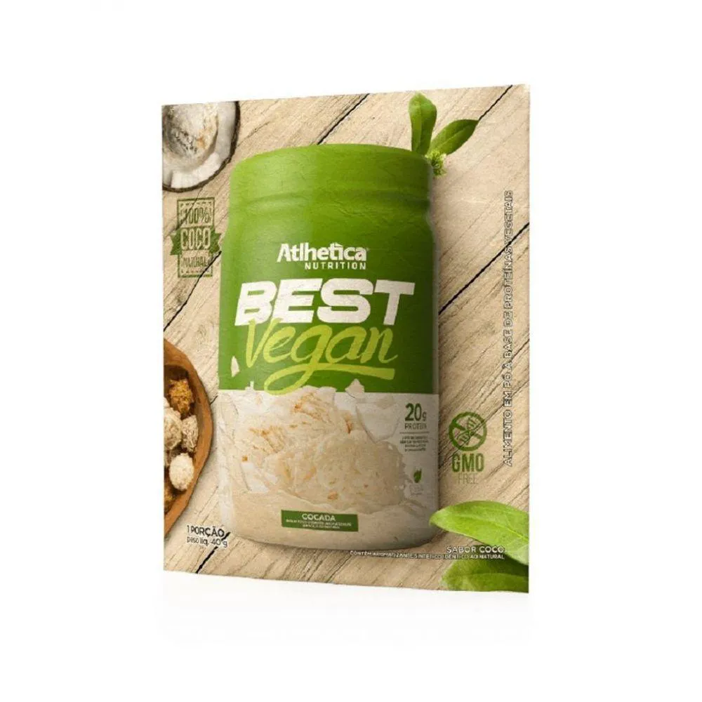 BEST VEGAN SACHê 35G COCADA NUTRIçãO VEGANA
