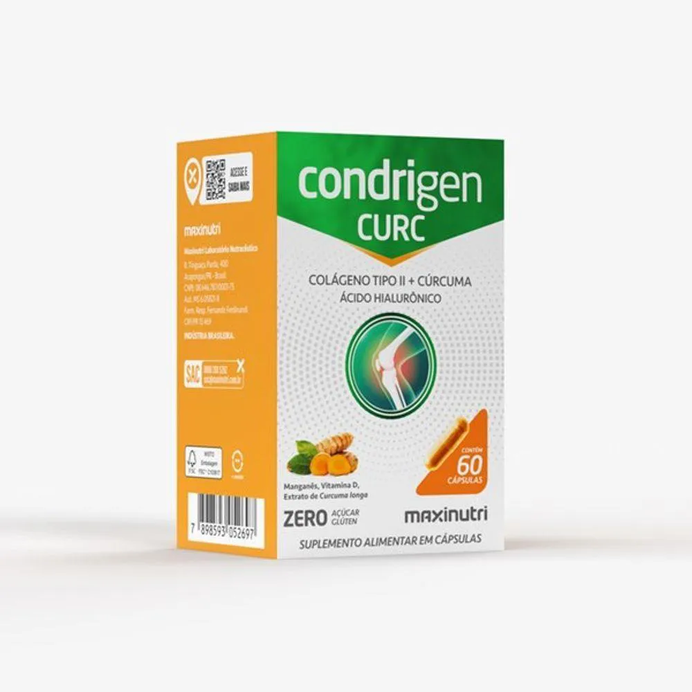 CONDRIGEN CURC 60 CAPS PADRãO ÚNICO