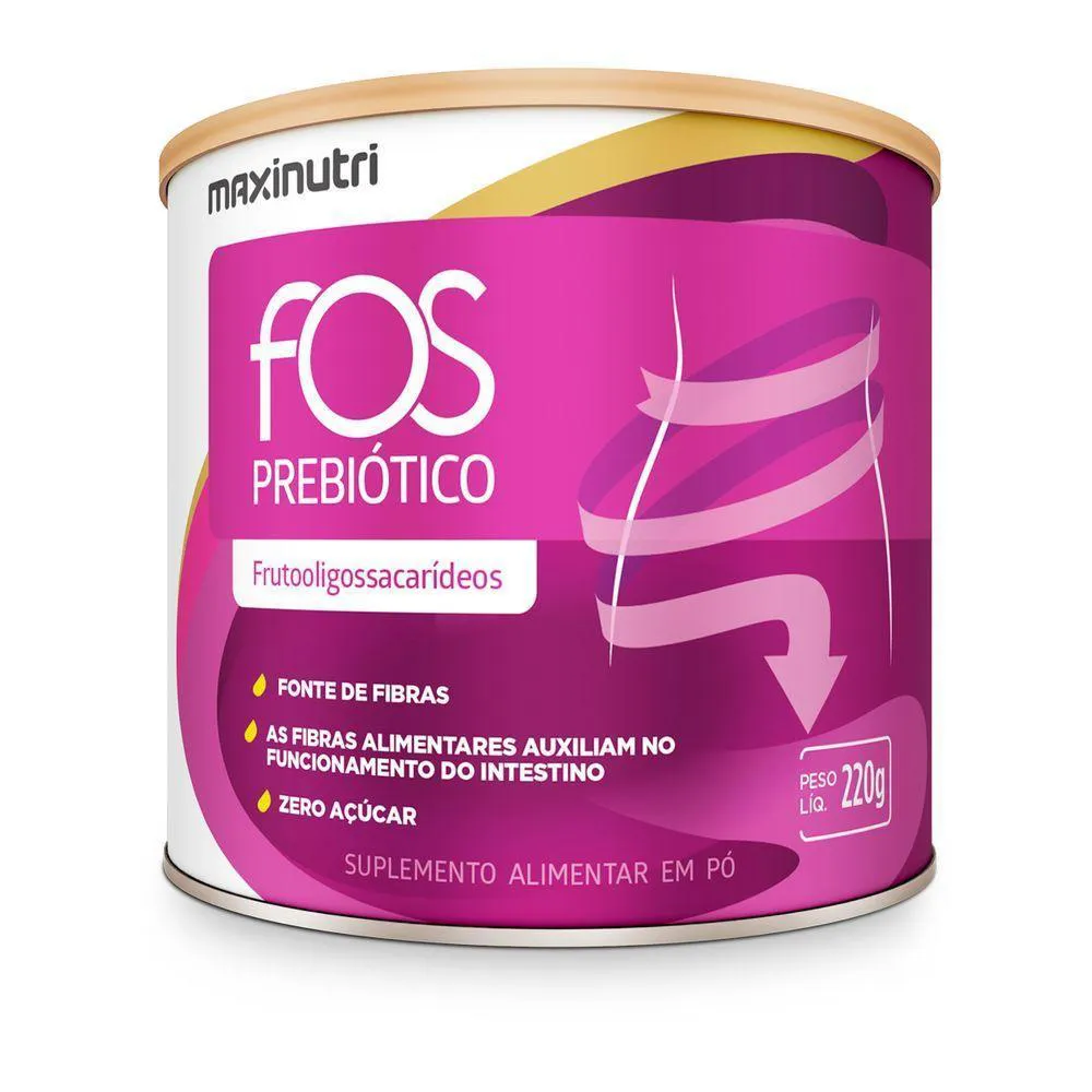 FOS PREBIóTICO MAXINUTRI 220G NATURAL