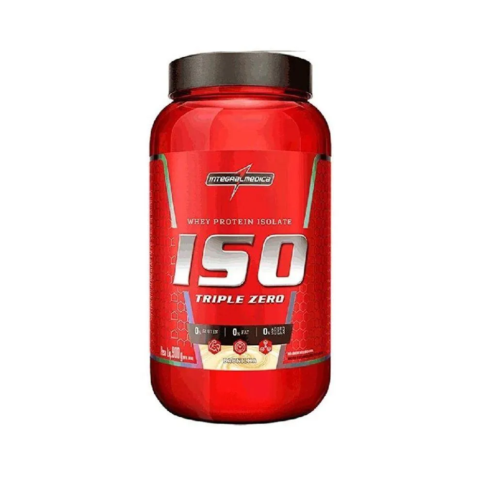 ISO TRIPLE ZERO (907G) - SABOR: BAUNILHA (900G)