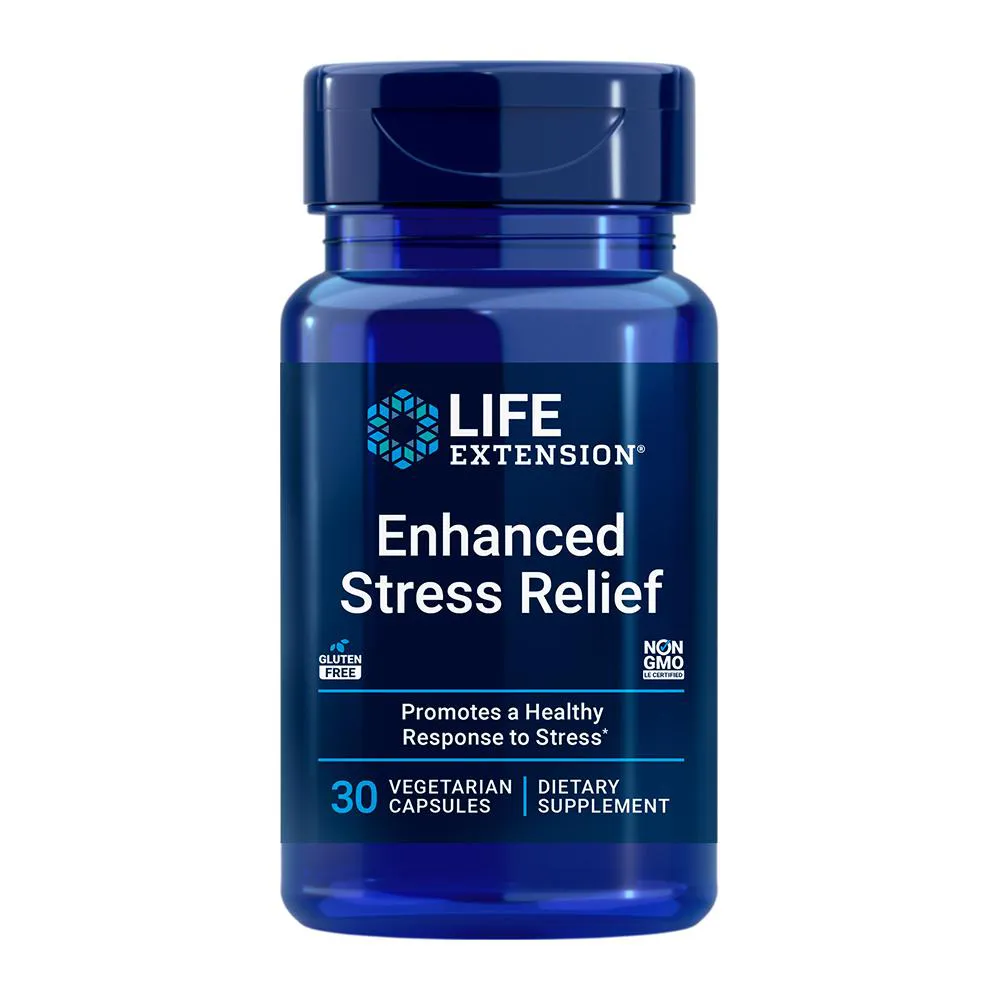 ALíVIO ESTRESSE LIFE EXTENSION 30 CáPSULAS IMPORTADO