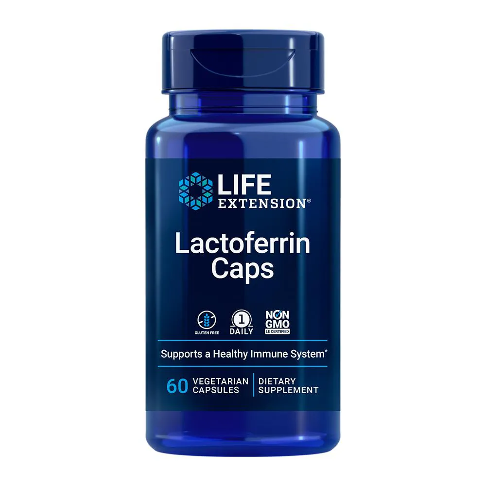 CAPS LACTOFERRINA LIFE EXTENSION 60 CAPS IMPORTADO