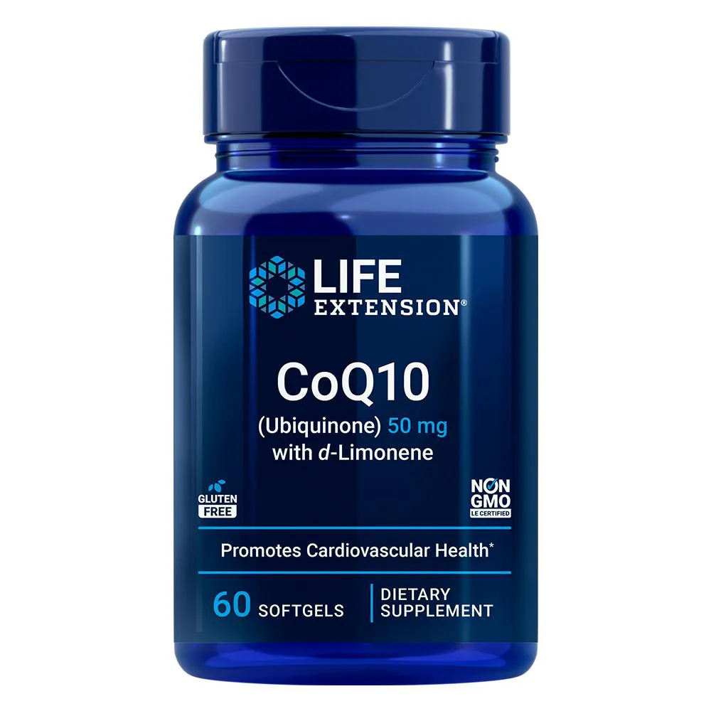 COENZIMA COQ10 50MG LIFE EXTENSION 60 SOFTG IMPORTADO