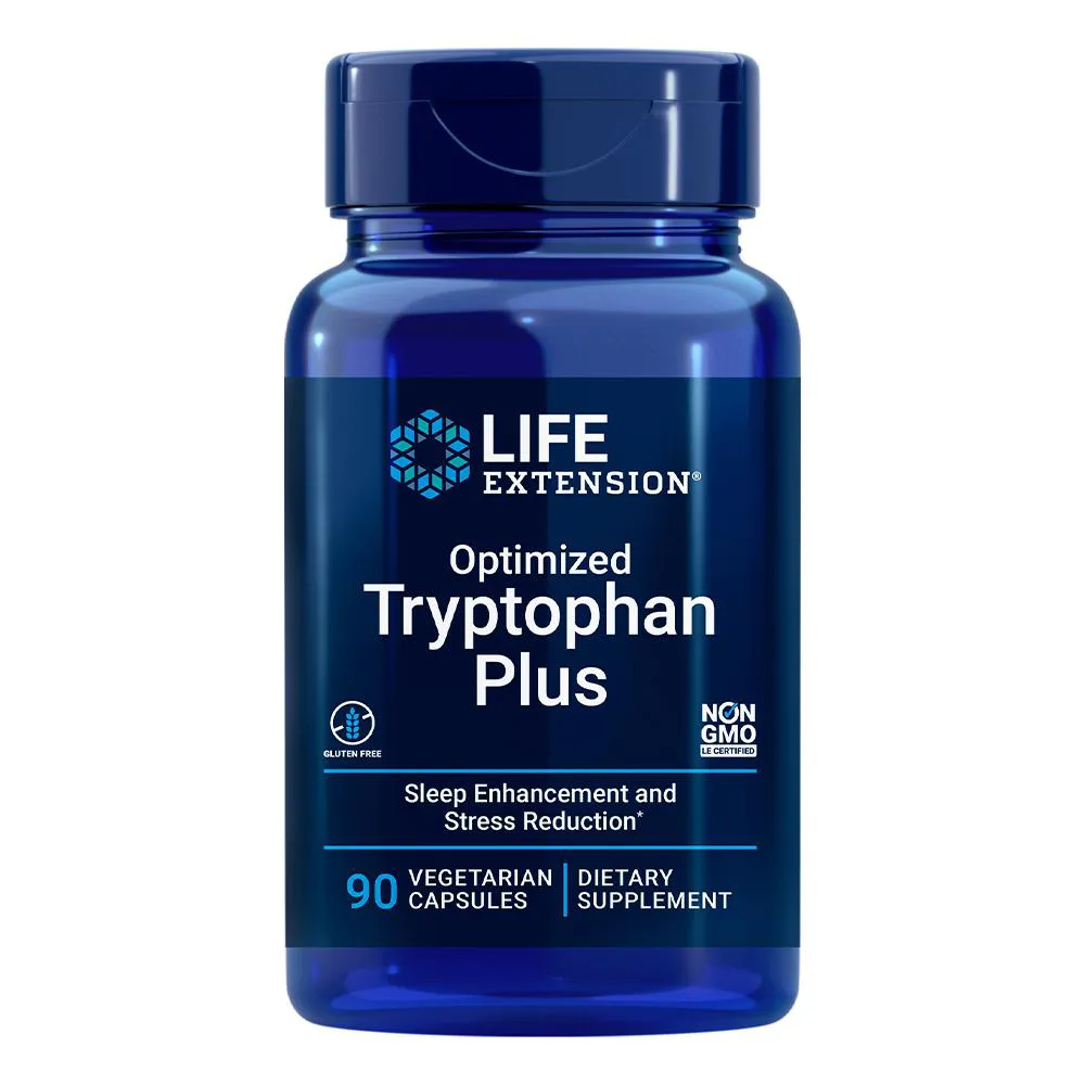 TRIPTOFANO PLUS LIFE EXTENSION 90 CáPSULAS IMPORTADO