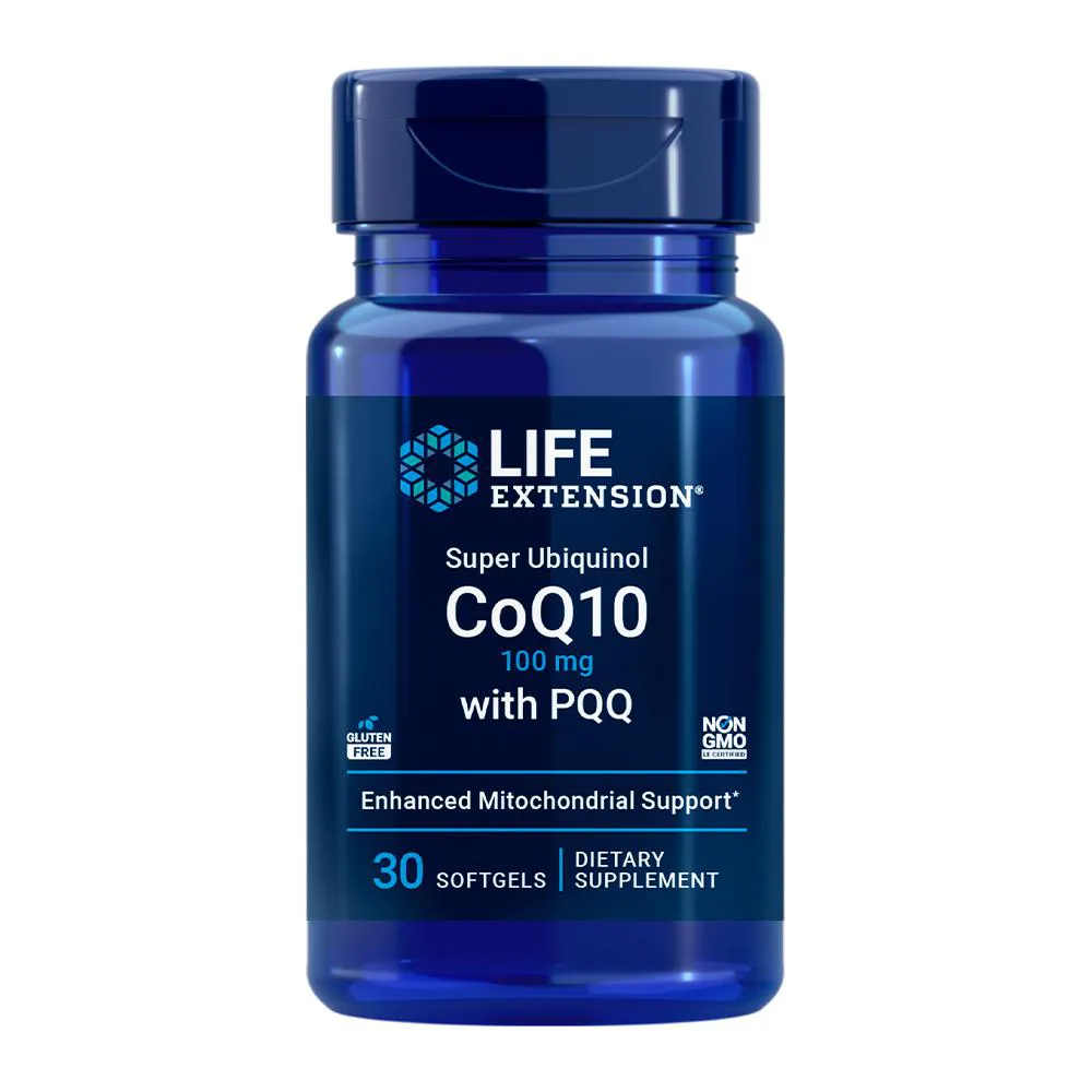 UBIQUINOL COQ10 100MG LIFE EXTENSION 30 SOFT IMPORTADO