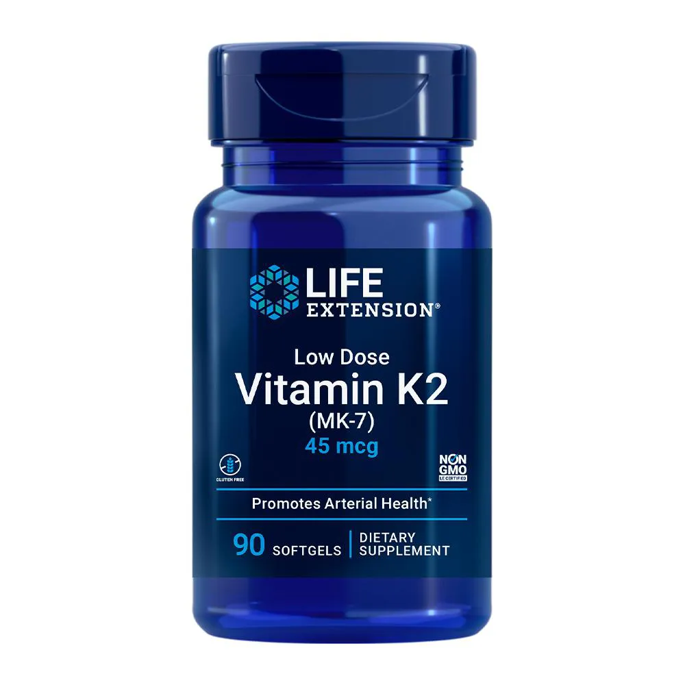 VITAMINA K2 MK7 45MCG LIFE EXTENSION 90 SOFT IMPORTADO