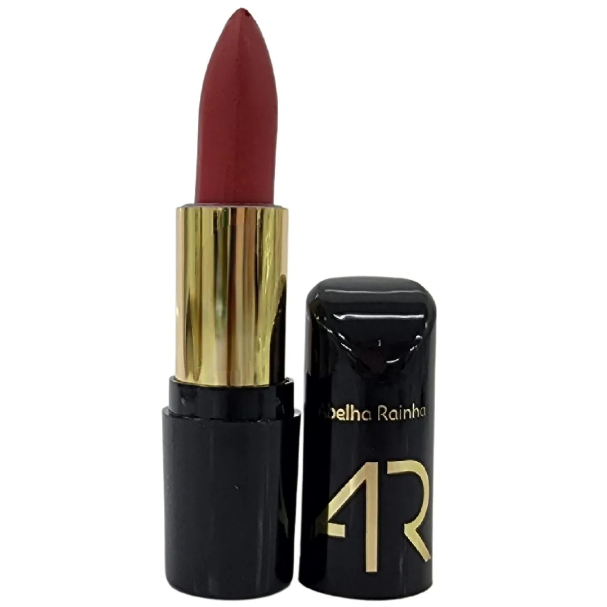 BATOM ÁCIDO HIALURôNICO VERMELHO OUSADO FPS 15 AR MAQUIAGEM ABELHA RAINHA 3,8G