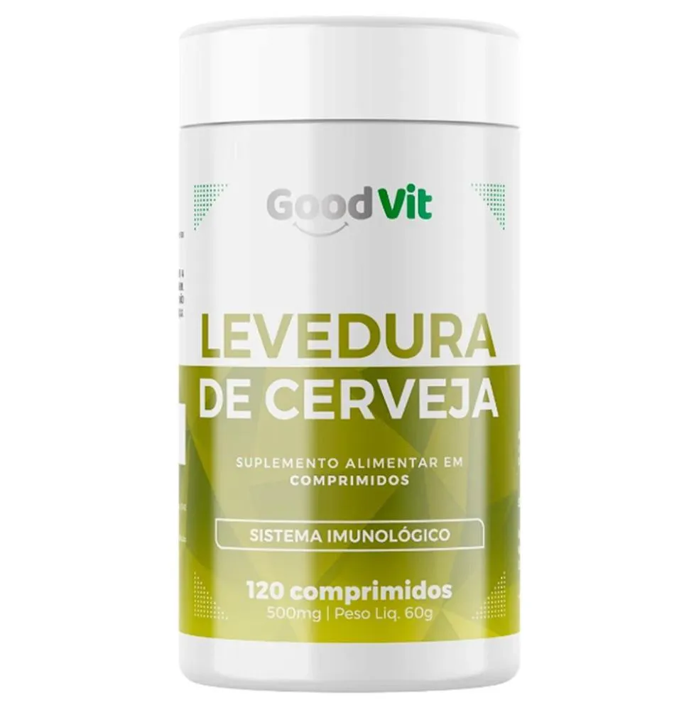 GOOD VIT LEVEDURA DE CERVEJA 120CPR