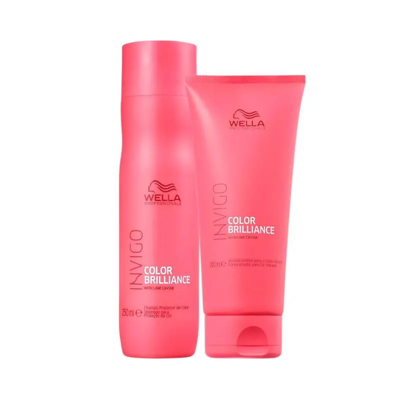 WELLA INVIGO COLOR BRILLIANCE KIT 2 PRODUTOS USO DIáRIO