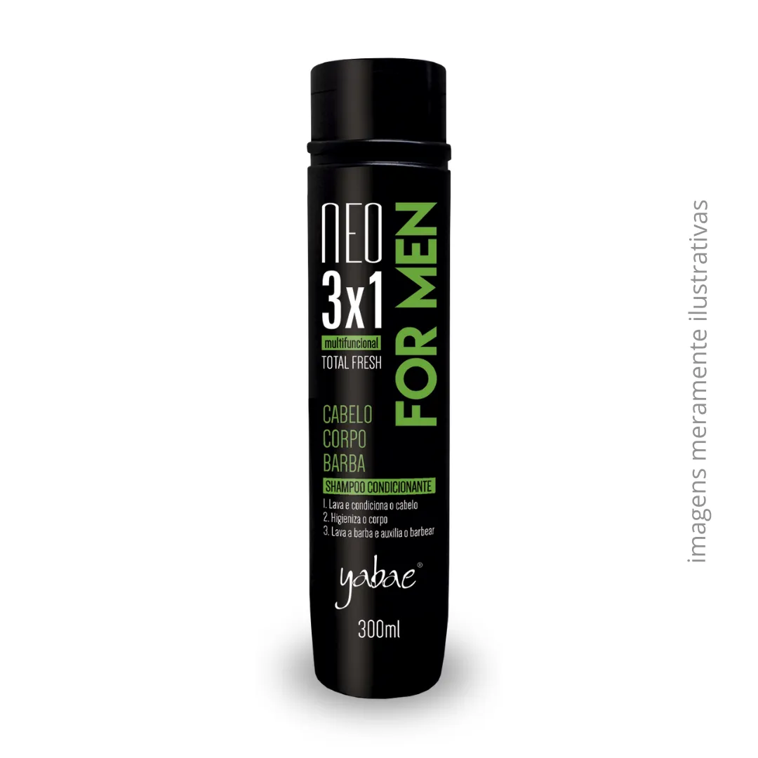 SHAMPOO MASCULINO 3X1 - NEO FOR MEN