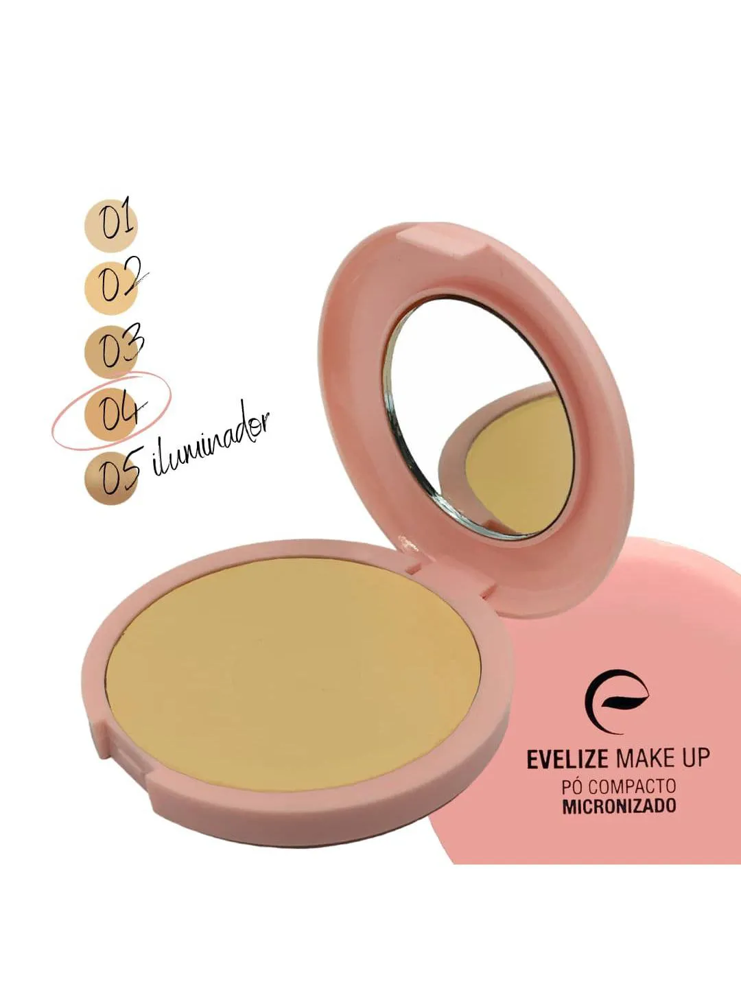 Pó COMPACTO - EVELIZE 04