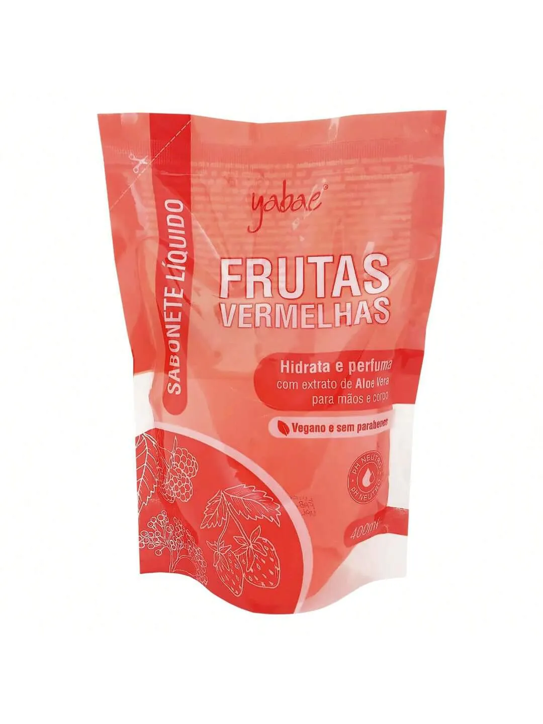SABONETE LíQUIDO REFIL - YABAE Frutas Vermelhas