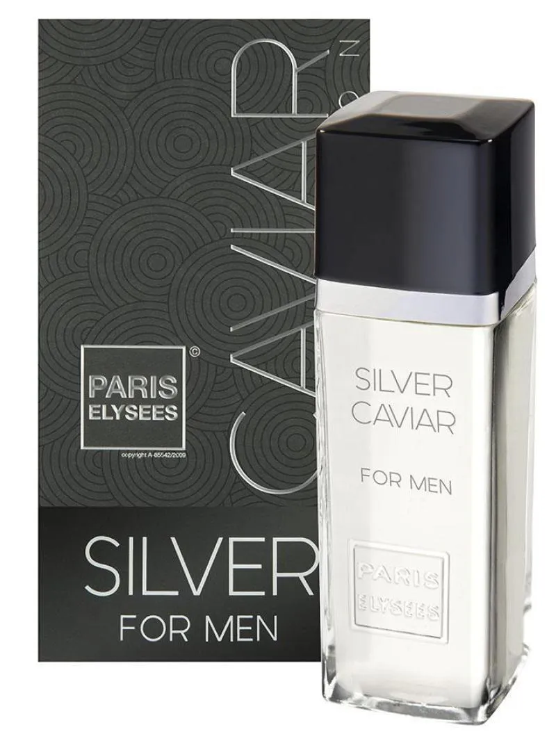 SILVER CAVIAR PARIS ELYSEES CAVIAR COLLECTION PERFUME MASCULINO DE 100 ML