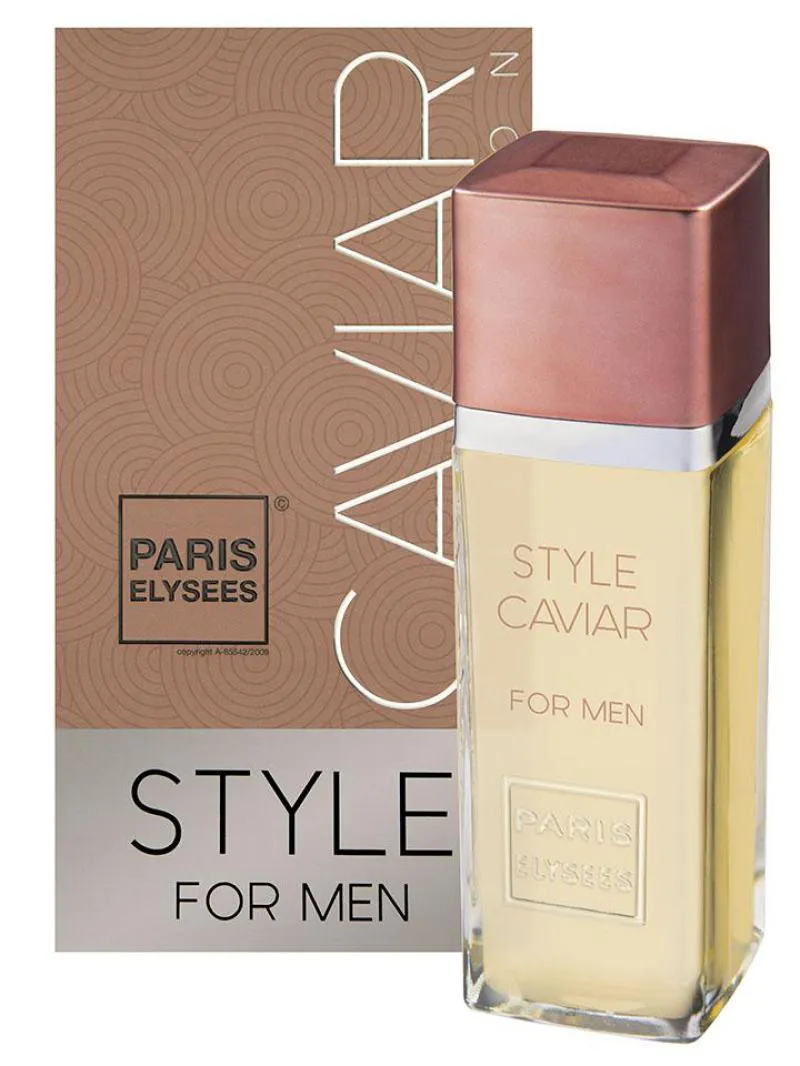 STYLE CAVIAR PARIS ELYSEES PERFUME MASCULINO EAU DE TOILETTE DE 100ML