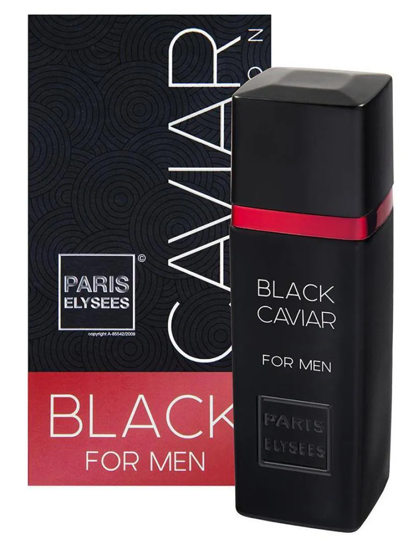 BLACK CAVIAR PARIS ELYSEES CAVIAR COLLECTION PERFUME MASCULINO DE 100 ML