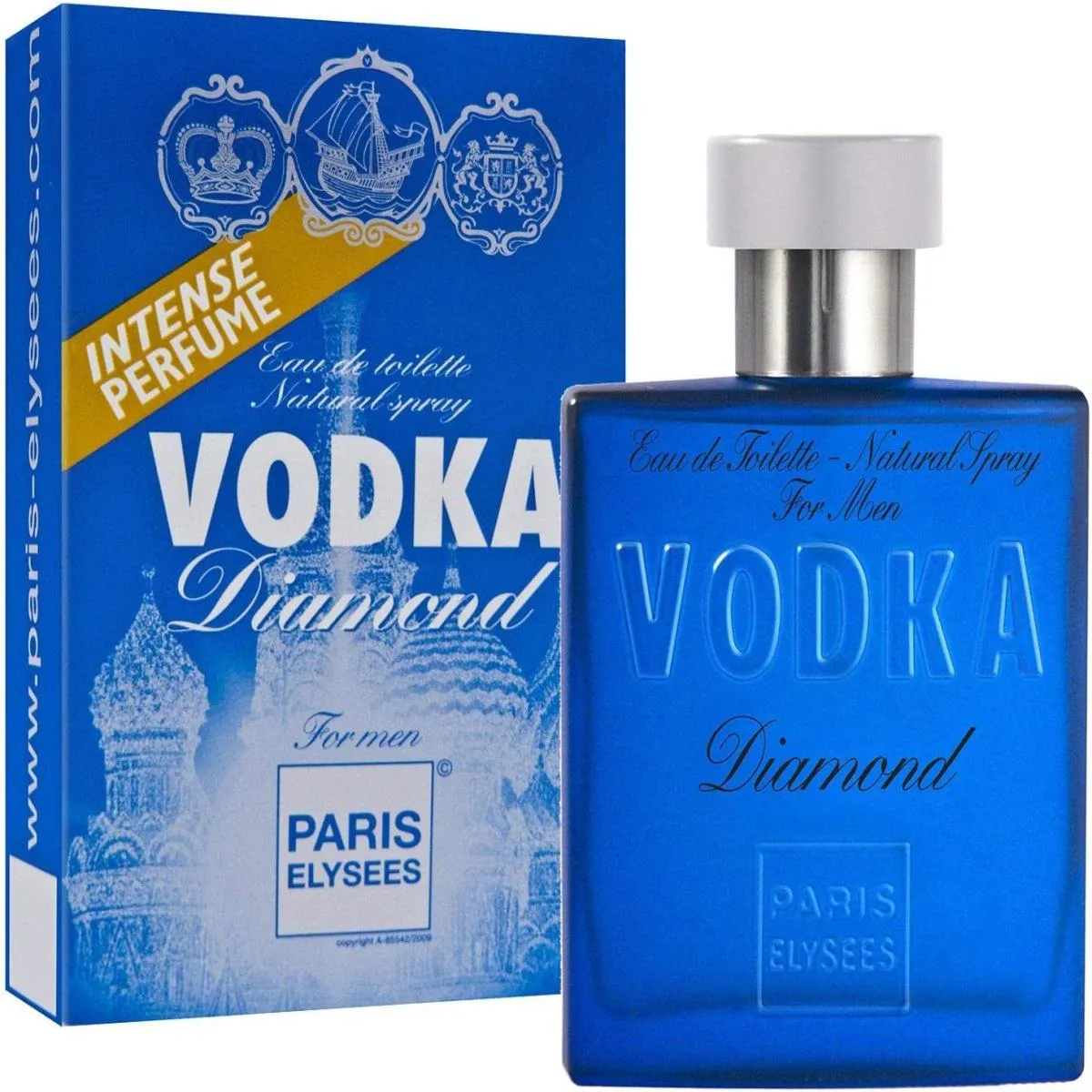VODKA DIAMOND PARIS ELYSEES PERFUME MASCULINO DE 100 ML