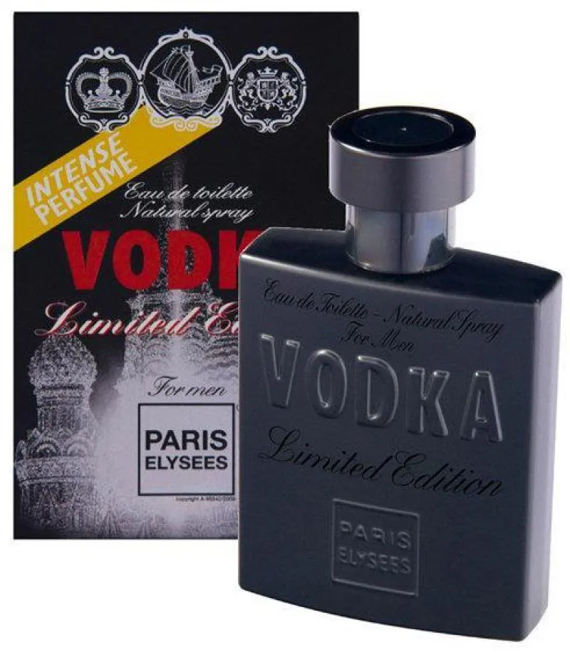 VODKA LIMITED EDITION PARIS ELYSEES PERFUME MASCULINO DE 100 ML