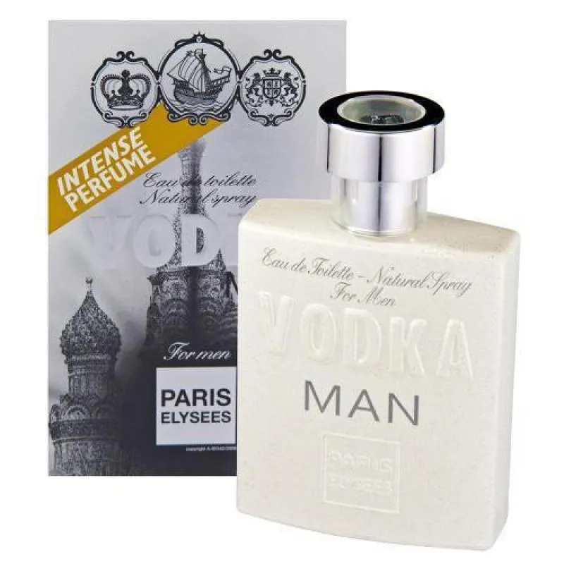 VODKA MAN PARIS ELYSEES PERFUME MASCULINO DE 100 ML