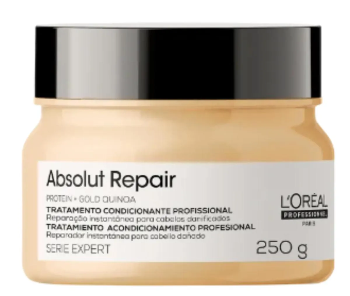 LORéAL MASCARA ABSOLUT REPAIR GOLD QUINOA 250GRS GROSSOS