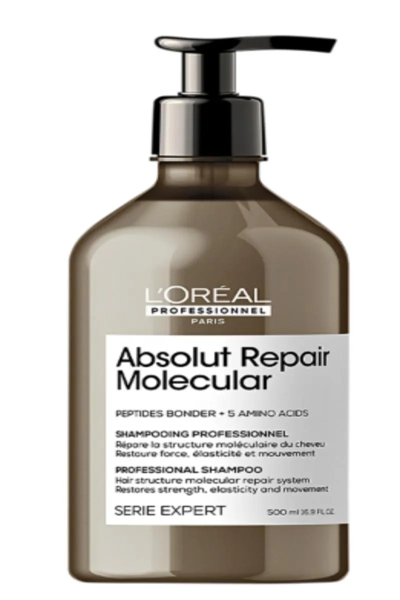 LORéAL PROFESSIONNEL ABSOLUT REPAIR MOLECULAR SHAMPOO 500ML