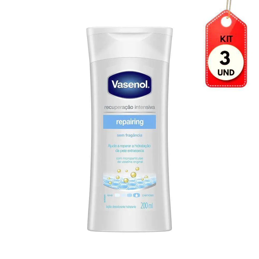 KIT C-03 VASENOL REPARADOR LOçãO HIDRATANTE 200ML